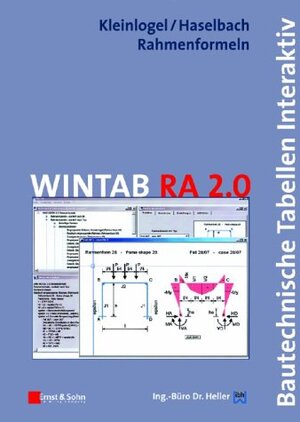 Buchcover WINTAB RA. Rahmenformeln | Hanfried Heller | EAN 9783433015827 | ISBN 3-433-01582-1 | ISBN 978-3-433-01582-7