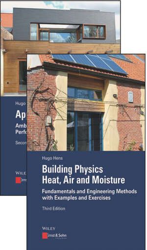 Buchcover Package: Building Physics and Applied Building Physics | Hugo Hens | EAN 9783433032091 | ISBN 3-433-03209-2 | ISBN 978-3-433-03209-1