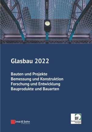 Buchcover Glasbau 2022 | EAN 9783433033838 | ISBN 3-433-03383-8 | ISBN 978-3-433-03383-8
