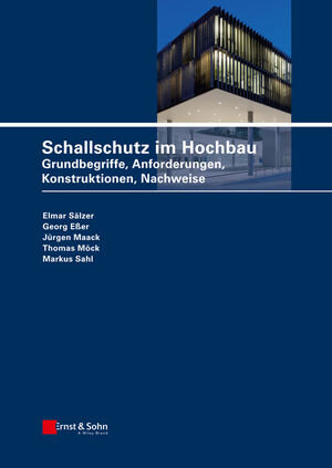 Buchcover Schallschutz im Hochbau | Elmar Sälzer | EAN 9783433603741 | ISBN 3-433-60374-X | ISBN 978-3-433-60374-1