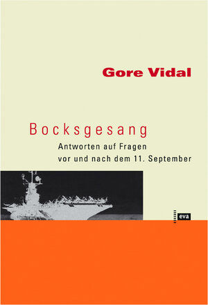 Buchcover Bocksgesang | Gore Vidal | EAN 9783434505631 | ISBN 3-434-50563-6 | ISBN 978-3-434-50563-1