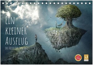 Buchcover Ein kleiner Ausflug ins Reich der Fantasie (Tischkalender 2025 DIN A5 quer), CALVENDO Monatskalender | Brigitte Kuckenberg-Wagner | EAN 9783435008162 | ISBN 3-435-00816-4 | ISBN 978-3-435-00816-2
