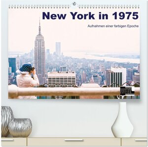 Buchcover New York in 1975 (hochwertiger Premium Wandkalender 2025 DIN A2 quer), Kunstdruck in Hochglanz | Michael Schulz-Dostal | EAN 9783435025077 | ISBN 3-435-02507-7 | ISBN 978-3-435-02507-7
