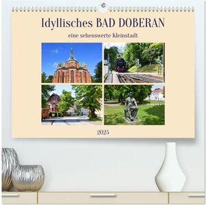 Buchcover Idyllisches BAD DOBERAN, eine sehenswerte Kleinstadt (hochwertiger Premium Wandkalender 2025 DIN A2 quer), Kunstdruck in Hochglanz | Ulrich Senff | EAN 9783435041541 | ISBN 3-435-04154-4 | ISBN 978-3-435-04154-1
