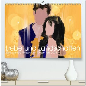 Buchcover Liebe & Landschaften (hochwertiger Premium Wandkalender 2025 DIN A2 quer), Kunstdruck in Hochglanz | Ulrich Schwaderer | EAN 9783435087235 | ISBN 3-435-08723-4 | ISBN 978-3-435-08723-5
