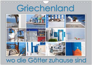 Buchcover Griechenland - wo die Götter zuhause sind (Wandkalender 2025 DIN A4 quer), CALVENDO Monatskalender | Max Watzinger | EAN 9783435204069 | ISBN 3-435-20406-0 | ISBN 978-3-435-20406-9