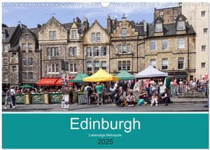 Buchcover Edinburgh - Lebendige Metropole (Wandkalender 2025 DIN A3 quer), CALVENDO Monatskalender | Thomas Becker | EAN 9783435204489 | ISBN 3-435-20448-6 | ISBN 978-3-435-20448-9