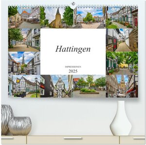 Buchcover Hattingen Impressionen (hochwertiger Premium Wandkalender 2025 DIN A2 quer), Kunstdruck in Hochglanz | Dirk Meutzner | EAN 9783435208784 | ISBN 3-435-20878-3 | ISBN 978-3-435-20878-4