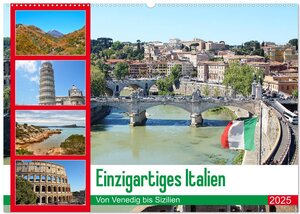 Buchcover Einzigartiges Italien (Wandkalender 2025 DIN A2 quer), CALVENDO Monatskalender | Jakob Otto | EAN 9783435211050 | ISBN 3-435-21105-9 | ISBN 978-3-435-21105-0