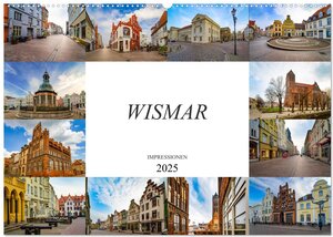 Buchcover Wismar Impressionen (Wandkalender 2025 DIN A2 quer), CALVENDO Monatskalender | Dirk Meutzner | EAN 9783435240937 | ISBN 3-435-24093-8 | ISBN 978-3-435-24093-7