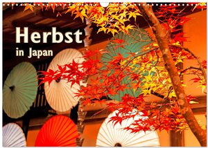 Buchcover Herbst in Japan (Wandkalender 2025 DIN A3 quer), CALVENDO Monatskalender | Nina Schwarze | EAN 9783435242528 | ISBN 3-435-24252-3 | ISBN 978-3-435-24252-8