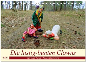 Buchcover Die lustig-bunten Clowns (Tischkalender 2025 DIN A5 quer), CALVENDO Monatskalender | Konstanze Junghanns | EAN 9783435246595 | ISBN 3-435-24659-6 | ISBN 978-3-435-24659-5