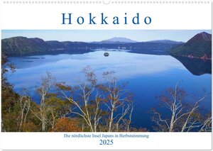 Buchcover Hokkaido - Die nördlichste Insel Japans in Herbststimmung (Wandkalender 2025 DIN A2 quer), CALVENDO Monatskalender | Piotr Nogal | EAN 9783435256129 | ISBN 3-435-25612-5 | ISBN 978-3-435-25612-9