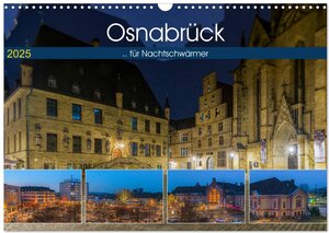 Buchcover Osnabrück für Nachtschwärmer (Wandkalender 2025 DIN A3 quer), CALVENDO Monatskalender | Trancerapid Photography | EAN 9783435280544 | ISBN 3-435-28054-9 | ISBN 978-3-435-28054-4