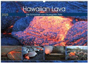 Buchcover Hawaiian Lava - Die Schönheit von Feuergöttin Pele (Wandkalender 2025 DIN A2 quer), CALVENDO Monatskalender | Florian Krauss | EAN 9783435321087 | ISBN 3-435-32108-3 | ISBN 978-3-435-32108-7