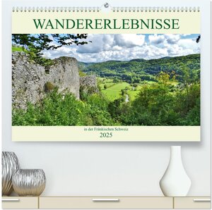 Buchcover Wandererlebnisse in der Fränkischen Schweiz (hochwertiger Premium Wandkalender 2025 DIN A2 quer), Kunstdruck in Hochglanz | Andrea Janke | EAN 9783435341191 | ISBN 3-435-34119-X | ISBN 978-3-435-34119-1