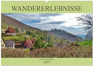 Buchcover Wandererlebnisse im Weserbergland (Wandkalender 2025 DIN A2 quer), CALVENDO Monatskalender | Andrea Janke | EAN 9783435371525 | ISBN 3-435-37152-8 | ISBN 978-3-435-37152-5