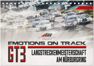 Buchcover Emotions on Track - Langstreckenmeisterschaft am Nürburgring - GT3 (Tischkalender 2025 DIN A5 quer), CALVENDO Monatskalender | Christian Schick | EAN 9783435375400 | ISBN 3-435-37540-X | ISBN 978-3-435-37540-0