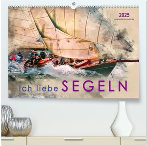 Buchcover Ich liebe Segeln (hochwertiger Premium Wandkalender 2025 DIN A2 quer), Kunstdruck in Hochglanz | Peter Roder | EAN 9783435393381 | ISBN 3-435-39338-6 | ISBN 978-3-435-39338-1