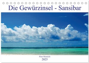 Buchcover Die Gewürzinsel Sansibar (Tischkalender 2025 DIN A5 quer), CALVENDO Monatskalender | Peter Hennrich | EAN 9783435393985 | ISBN 3-435-39398-X | ISBN 978-3-435-39398-5