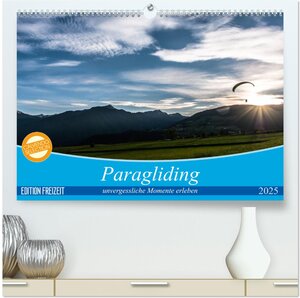 Buchcover Paragliding - unvergessliche Momente erleben (hochwertiger Premium Wandkalender 2025 DIN A2 quer), Kunstdruck in Hochglanz | Andy Frötscher - moments in air | EAN 9783435403974 | ISBN 3-435-40397-7 | ISBN 978-3-435-40397-4