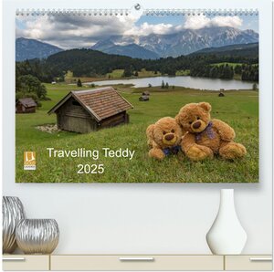 Buchcover Travelling Teddy 2025 (hochwertiger Premium Wandkalender 2025 DIN A2 quer), Kunstdruck in Hochglanz | C-K-Images C-K-Images | EAN 9783435490356 | ISBN 3-435-49035-7 | ISBN 978-3-435-49035-6