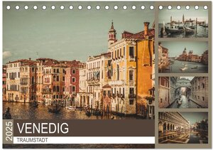 Buchcover Traumstadt Venedig (Tischkalender 2025 DIN A5 quer), CALVENDO Monatskalender | Dirk Meutzner | EAN 9783435536085 | ISBN 3-435-53608-X | ISBN 978-3-435-53608-5
