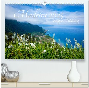 Buchcover Madeira - ewiger Frühling (hochwertiger Premium Wandkalender 2025 DIN A2 quer), Kunstdruck in Hochglanz | Michael Fischer | EAN 9783435551682 | ISBN 3-435-55168-2 | ISBN 978-3-435-55168-2