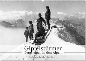 Buchcover Gipfelstürmer - Bergsteigen in den Alpen (Wandkalender 2025 DIN A2 quer), CALVENDO Monatskalender | ullstein bild Axel Springer Syndication GmbH | EAN 9783435577422 | ISBN 3-435-57742-8 | ISBN 978-3-435-57742-2