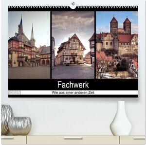 Buchcover Fachwerk - wie aus einer anderen Zeit (hochwertiger Premium Wandkalender 2025 DIN A2 quer), Kunstdruck in Hochglanz | Steffen Gierok | EAN 9783435605064 | ISBN 3-435-60506-5 | ISBN 978-3-435-60506-4