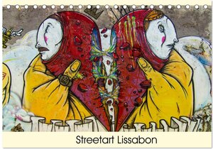 Buchcover Streetart Lissabon (Tischkalender 2025 DIN A5 quer), CALVENDO Monatskalender | Michael Schmitz | EAN 9783435616350 | ISBN 3-435-61635-0 | ISBN 978-3-435-61635-0