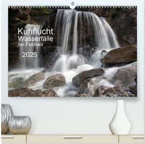 Buchcover Kuhflucht Wasserfälle bei Farchant (hochwertiger Premium Wandkalender 2025 DIN A2 quer), Kunstdruck in Hochglanz | Andreas Müller | EAN 9783435664528 | ISBN 3-435-66452-5 | ISBN 978-3-435-66452-8