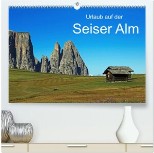 Buchcover Urlaub auf der Seiser Alm (hochwertiger Premium Wandkalender 2025 DIN A2 quer), Kunstdruck in Hochglanz | Klaus Eppele | EAN 9783435667109 | ISBN 3-435-66710-9 | ISBN 978-3-435-66710-9