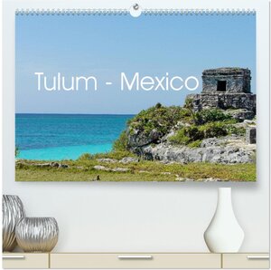 Buchcover Tulum - Mexico (hochwertiger Premium Wandkalender 2025 DIN A2 quer), Kunstdruck in Hochglanz | M. Polok | EAN 9783435668175 | ISBN 3-435-66817-2 | ISBN 978-3-435-66817-5