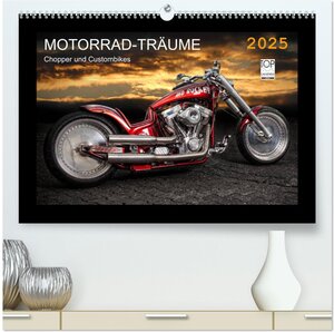 Buchcover Motorrad-Träume – Chopper und Custombikes (hochwertiger Premium Wandkalender 2025 DIN A2 quer), Kunstdruck in Hochglanz | Michael Pohl | EAN 9783435699070 | ISBN 3-435-69907-8 | ISBN 978-3-435-69907-0