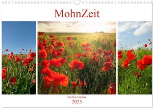 Buchcover MohnZeit (Wandkalender 2025 DIN A3 quer), CALVENDO Monatskalender | Steffen Gierok | EAN 9783435704279 | ISBN 3-435-70427-6 | ISBN 978-3-435-70427-9