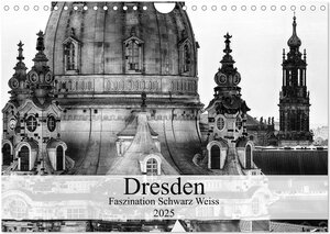 Buchcover Dresden Faszination Schwarz Weiss (Wandkalender 2025 DIN A4 quer), CALVENDO Monatskalender | Dirk Meutzner | EAN 9783435719983 | ISBN 3-435-71998-2 | ISBN 978-3-435-71998-3