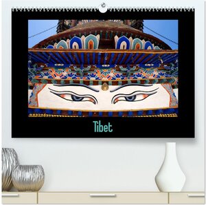 Buchcover Tibet (hochwertiger Premium Wandkalender 2025 DIN A2 quer), Kunstdruck in Hochglanz | Katja ledieS | EAN 9783435806126 | ISBN 3-435-80612-5 | ISBN 978-3-435-80612-6