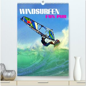 Buchcover Windsurfen - Fun pur (hochwertiger Premium Wandkalender 2025 DIN A2 hoch), Kunstdruck in Hochglanz | Renate Utz | EAN 9783435877096 | ISBN 3-435-87709-X | ISBN 978-3-435-87709-6