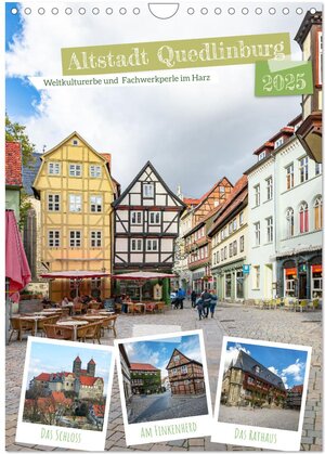 Buchcover Altstadt Quedlinburg (Wandkalender 2025 DIN A4 hoch), CALVENDO Monatskalender | Steffen Gierok-Latniak | EAN 9783435884186 | ISBN 3-435-88418-5 | ISBN 978-3-435-88418-6