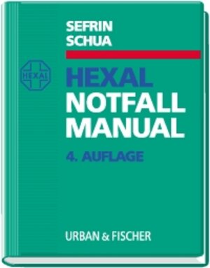 Buchcover Hexal Notfall Manual | Peter Sefrin | EAN 9783437219900 | ISBN 3-437-21990-1 | ISBN 978-3-437-21990-0