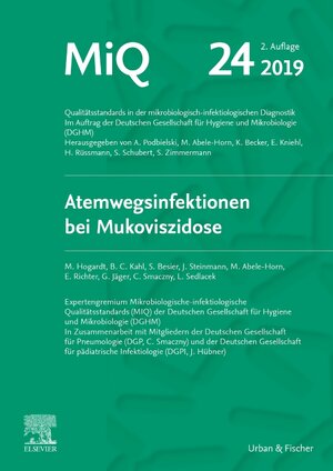 Buchcover MIQ 24: Atemwegsinfektionen bei Mukoviszidose | Michael Hogardt | EAN 9783437226755 | ISBN 3-437-22675-4 | ISBN 978-3-437-22675-5