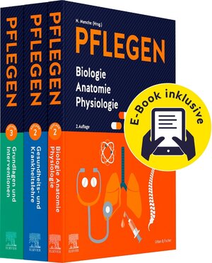 Buchcover PFLEGEN Lernpaket 2.A. + E-Books | Nicole Menche | EAN 9783437254154 | ISBN 3-437-25415-4 | ISBN 978-3-437-25415-4