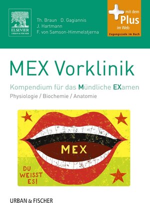 Buchcover MEX Vorklinik | Thomas Braun | EAN 9783437410949 | ISBN 3-437-41094-6 | ISBN 978-3-437-41094-9