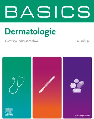 Buchcover BASICS Dermatologie | Dorothea Terhorst-Molawi | EAN 9783437411113 | ISBN 3-437-41111-X | ISBN 978-3-437-41111-3