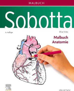 Buchcover Sobotta Malbuch Anatomie | Oliver Kretz | EAN 9783437412646 | ISBN 3-437-41264-7 | ISBN 978-3-437-41264-6