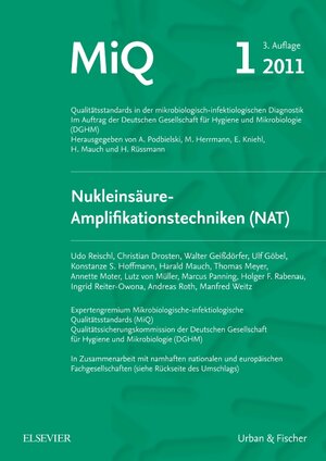 Buchcover MiQ 01: Nukleinsäure-Amplifikationstechniken | Christian Drosten | EAN 9783437415357 | ISBN 3-437-41535-2 | ISBN 978-3-437-41535-7