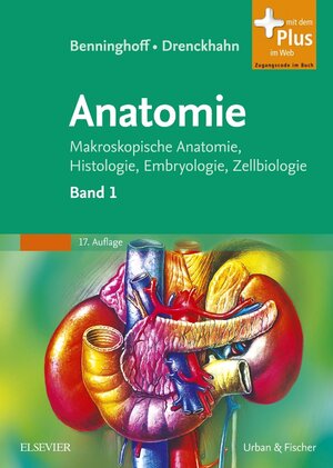 Buchcover Benninghoff, Drenckhahn, Anatomie  | EAN 9783437423420 | ISBN 3-437-42342-8 | ISBN 978-3-437-42342-0