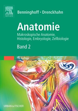 Buchcover Anatomie, Makroskopische Anatomie, Embryologie und Histologie des Menschen.  | EAN 9783437423505 | ISBN 3-437-42350-9 | ISBN 978-3-437-42350-5