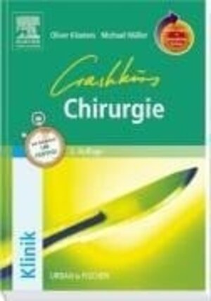 Buchcover Crashkurs Chirurgie | Oliver Kloeters | EAN 9783437432316 | ISBN 3-437-43231-1 | ISBN 978-3-437-43231-6